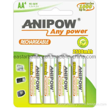 Rechargeable NiMH Battery 1.2V